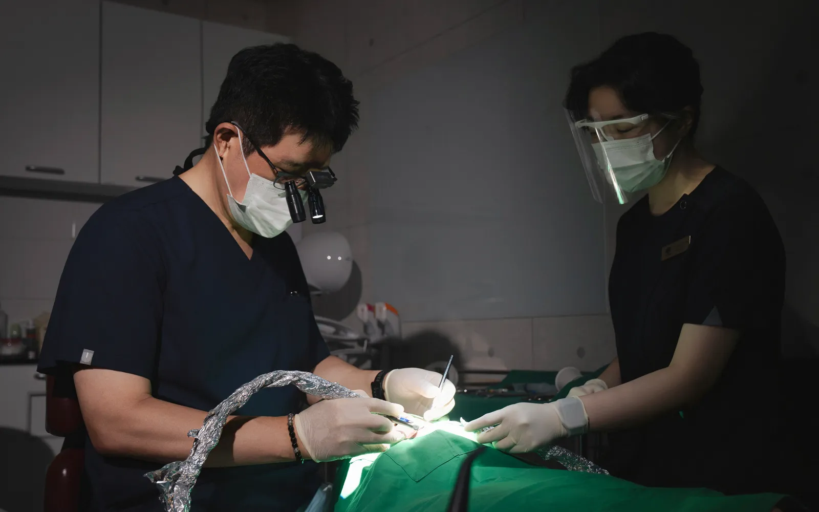 Surgical treatment at Oaks Dental Clinic